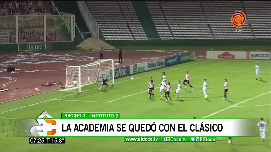 Racing venció a Instituto en el clásico de verano