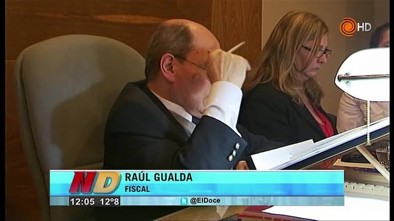 Juicio Mariana Ellena: Fiscal Raúl Gualda