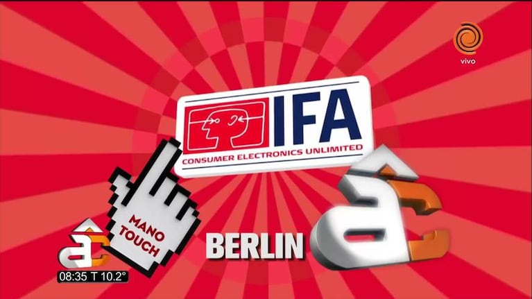 La Mano Touch en la IFA 2017 de Berlín
