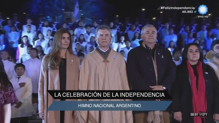 El himno del Bicentenario