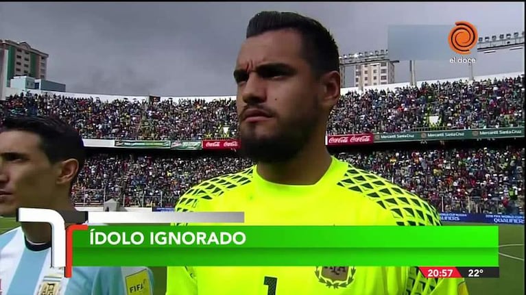 El Bati, ignorado por los jugadores de la Selección