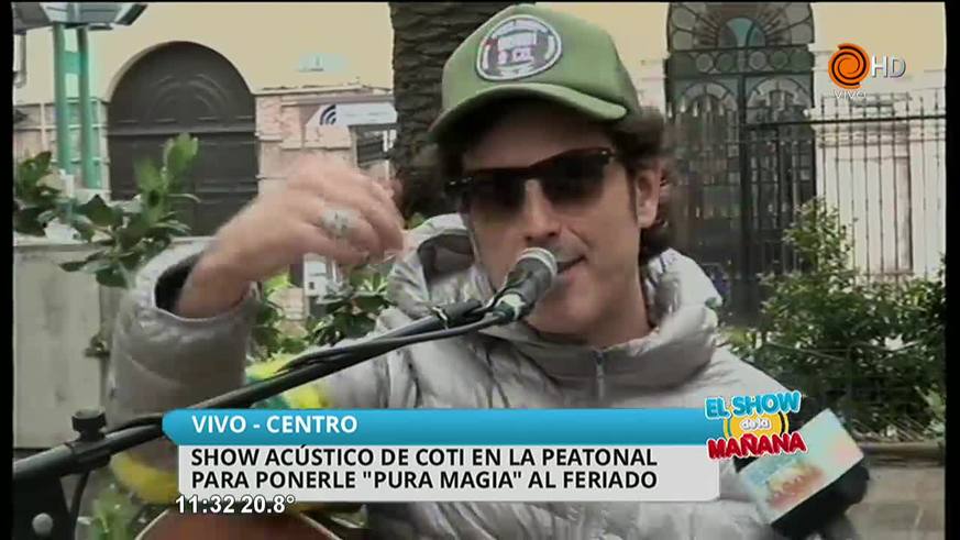 "Coti" en la peatonal