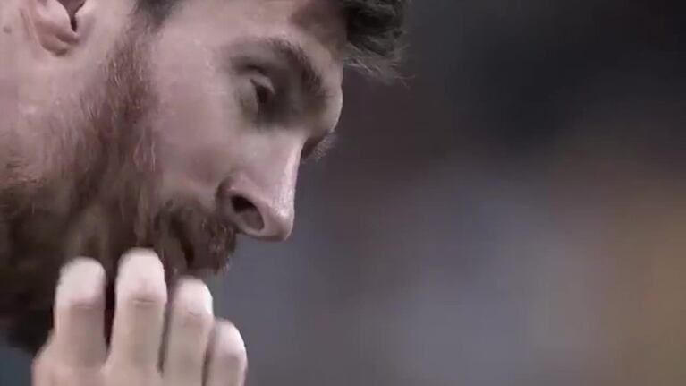 El video que mostró al Messi solitario