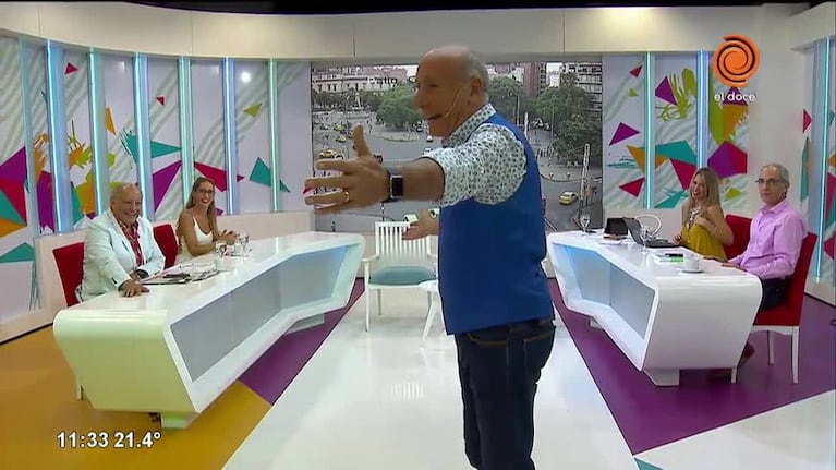 Nos visitan Diego Pérez y Marcelo Debelis