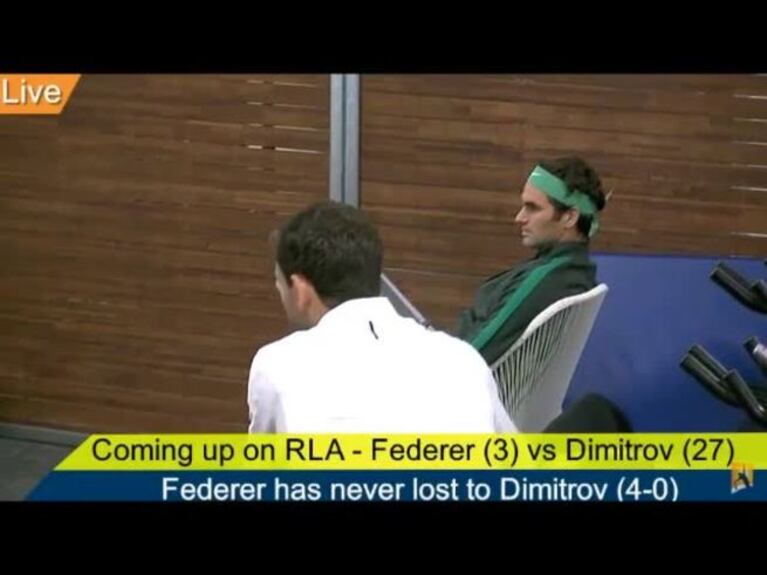 Federer enloquece viendo a Sharapova