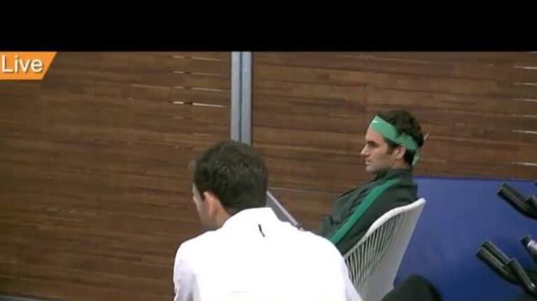 Federer enloquece viendo a Sharapova