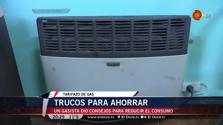 Los consejos para ahorrar gas