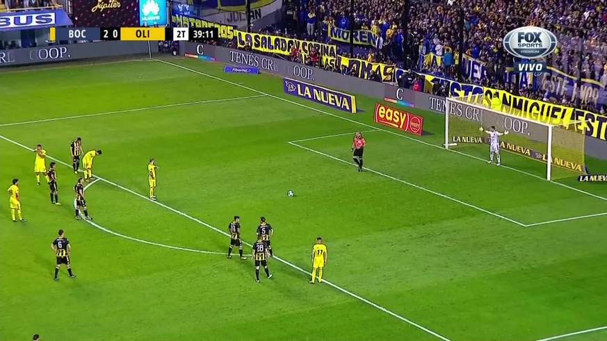 De penal, Benedetto puso el 3 a 0 para Boca