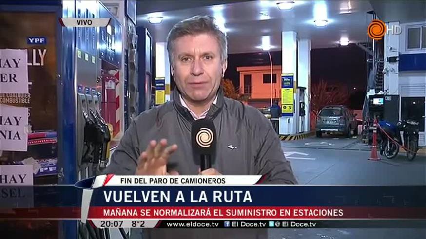 Estaciones de servicio esperan por los combustibles