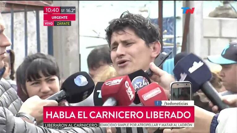 Habló el carnicero que mató al ladrón