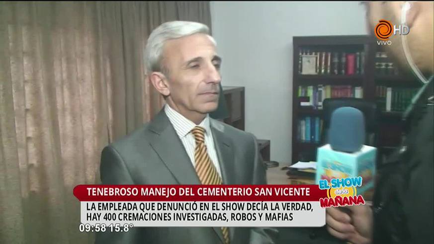 Se suman denuncias contra el Cementerio San Vicente (Dr Nayi)