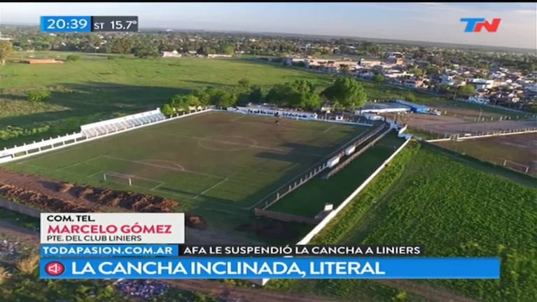 La cancha torcida de la Primera D