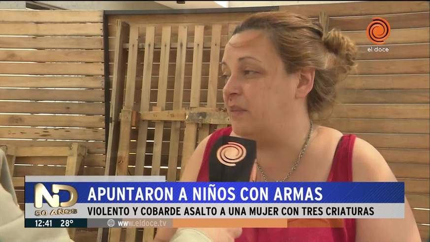 Dramático robo en barrio Nuevo Poeta Lugones