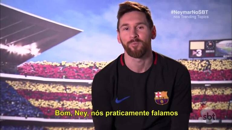 Leo, emocionado: "Ney, te seguimos extrañando"