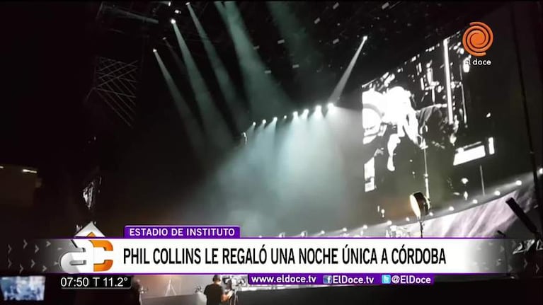 Phil Collins conquistó Córdoba