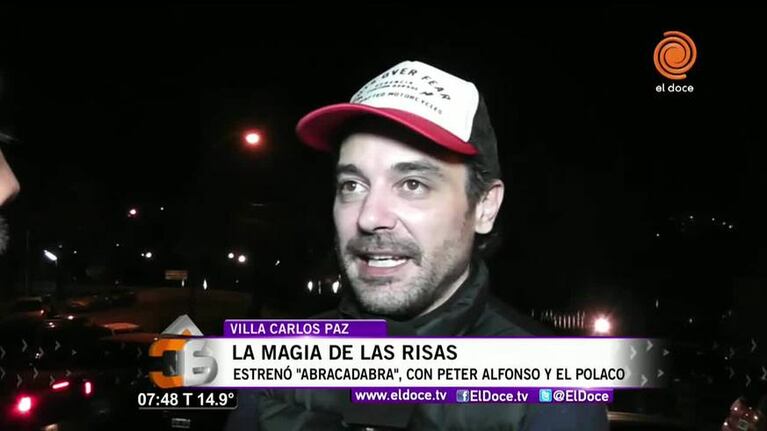 Pedro Alfonso habla después del exitoso debut de Abracadabra