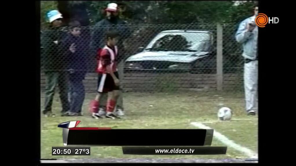 Ortega recordó su paso por el Fútbol Infantil