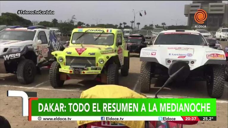 Blangino está listo para arrancar el Dakar con su rastrojero
