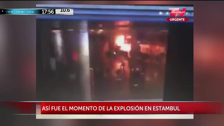 Así fue la explosión en el aeropuerto de Estambul