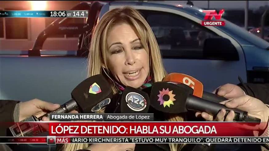 La abogada de López denunció que lo maltratan