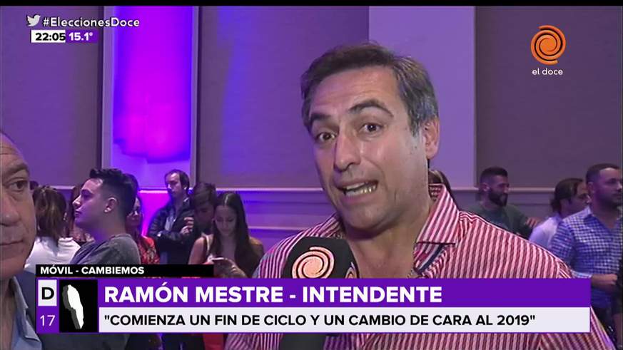 Mestre y Juez, juntos en los festejos de Cambiemos