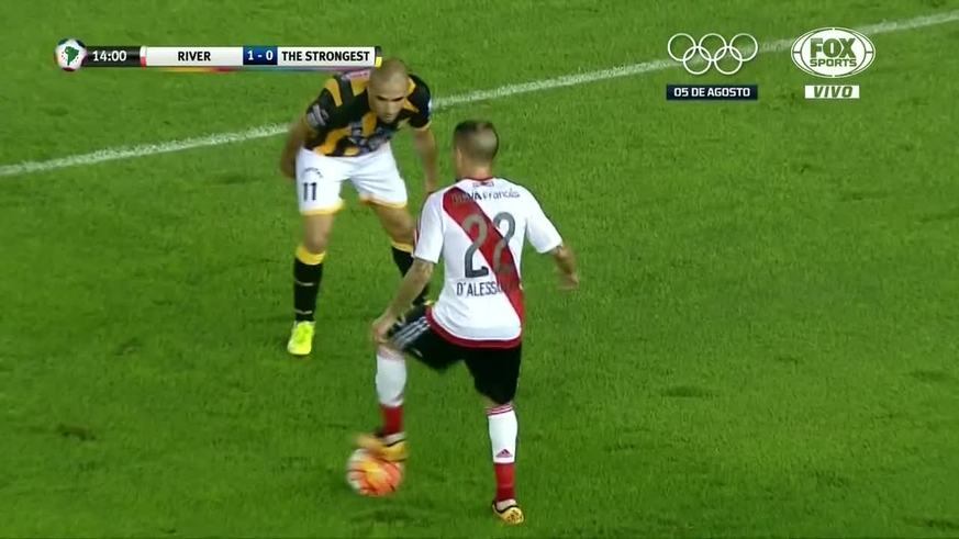 El golazo de D'Alessandro para River