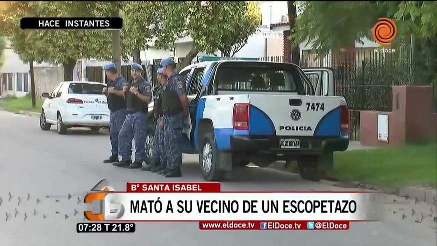 Un joven mató a su vecino de un escopetazo