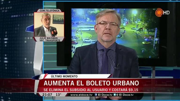 El municipio explicó la suba del boleto