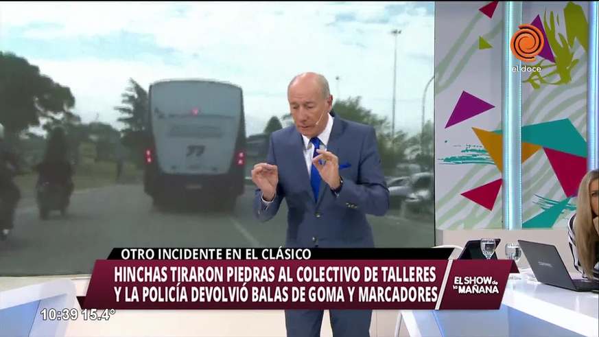 Disparos en el clásico