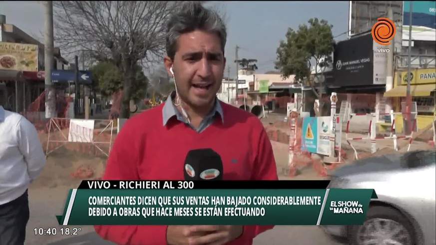 Comerciantes denuncian demora en obras