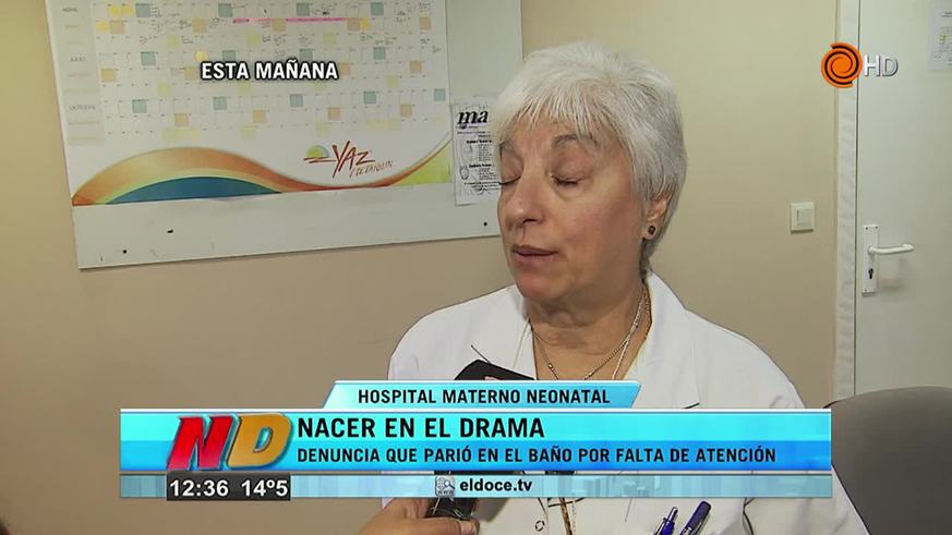 La directora del Neonatal