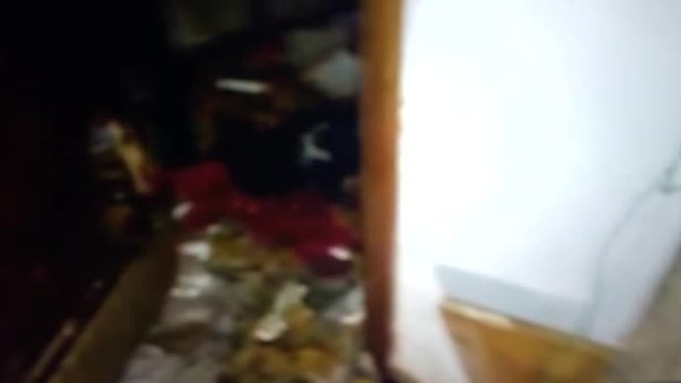 Rescataron a una anciana en estado de abandono