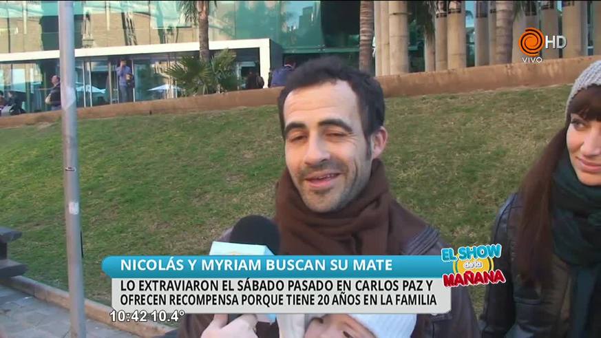 Buscan su mate