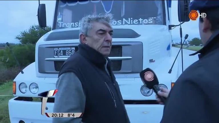 Un peligro: la autopista Córdoba-Rosario quedó "enjabonada" y sin controles