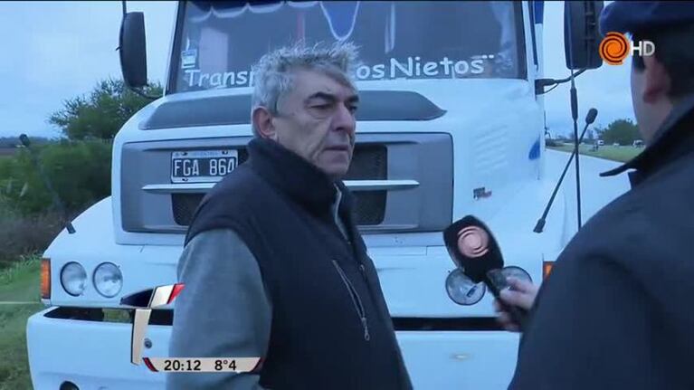 Un peligro: la autopista Córdoba-Rosario quedó "enjabonada" y sin controles