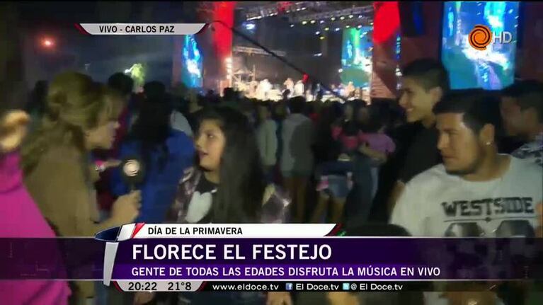 Carlos Paz: el grupo Kawen celebró la primavera