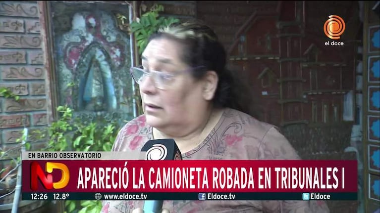 Encontraron la camioneta del fiscal general que fue robada de Tribunales