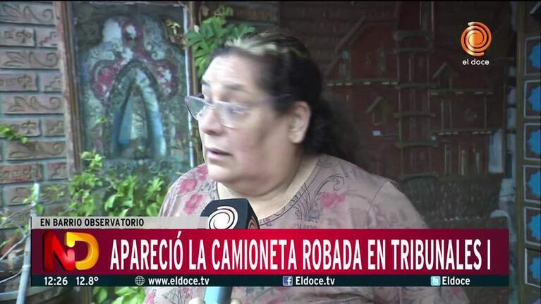 Encontraron la camioneta del fiscal general que fue robada de Tribunales