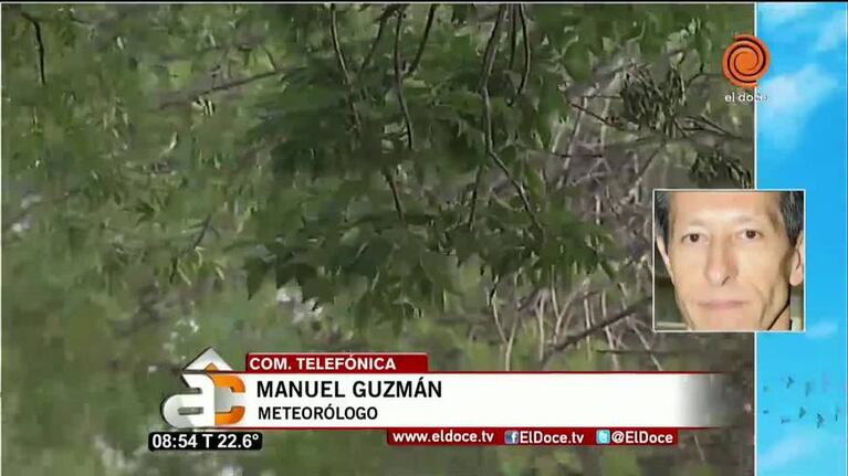 Anuncian posibles tornados en el sur de Córdoba