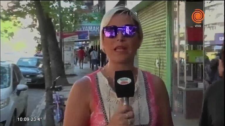 Denuncian a mujer agresiva