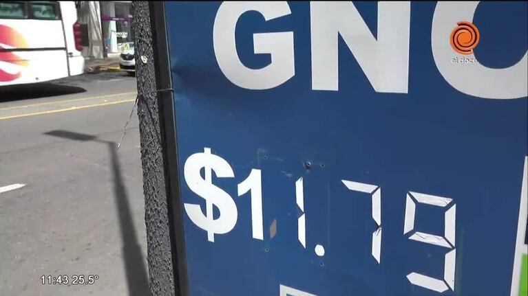 Aumentó el precio del GNC