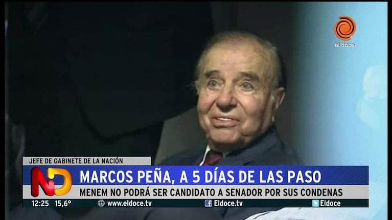 Peña aseguró que hay una buena relación con Schiaretti