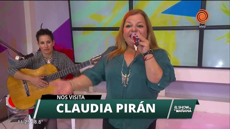 Peña íntima de Claudia Pirán