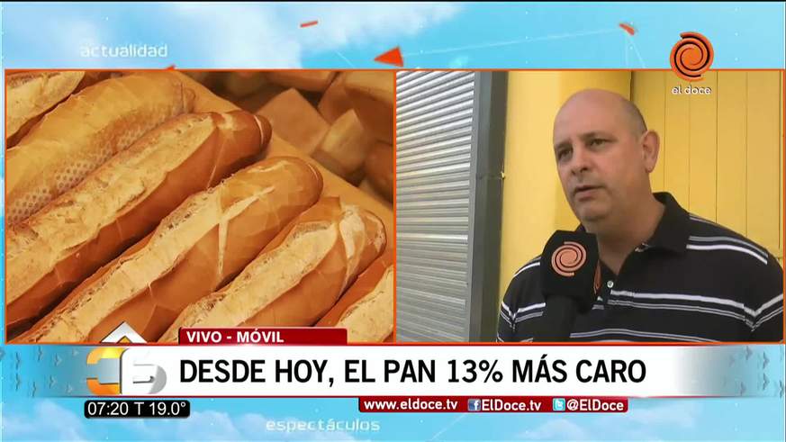 Aumentó el precio del pan