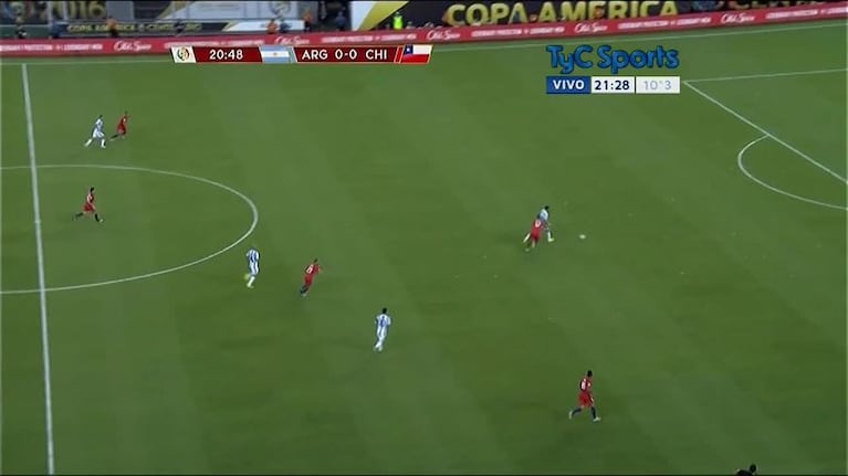 Higuaín se perdió el primero ante Chile