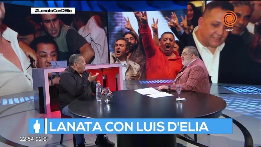 El mano a mano de Lanata con D'Elía