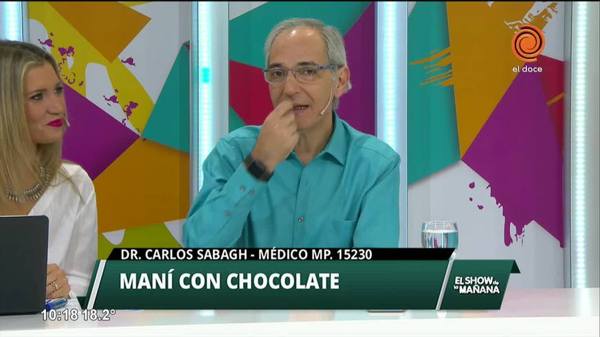 ¿Es saludable el Maní con chocolate?