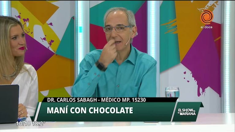 ¿Es saludable el Maní con chocolate?