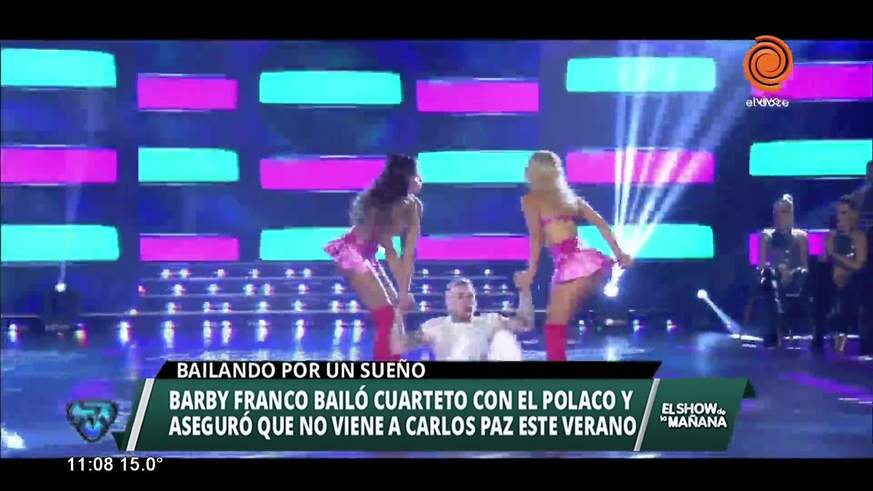 El cuartetazo de Barby Franco y el Polaco