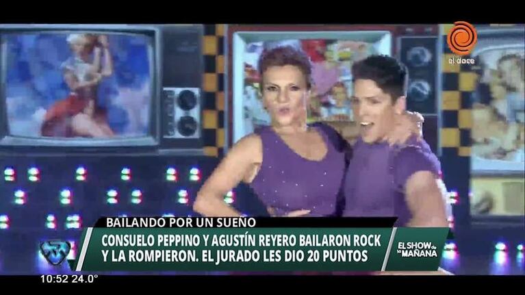 Consuelo Pepino arrasadora en el Bailando